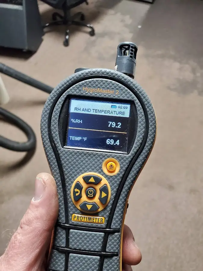 Moisture meter humidity assessment for Mold Remediation & Removal in Lodi